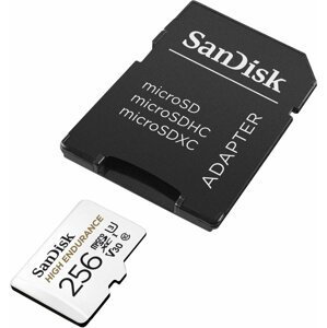 SanDisk High Endurance microSDXC 256GB + adaptér SDSQQNR-256G-GN6IA