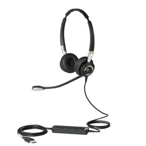 Jabra BIZ 2400 II/Stereo/USB/Drát/MS/Černá 2499-823-309