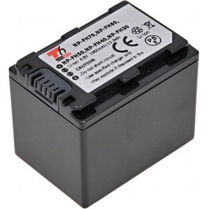 Baterie T6 Power Sony NP-FH70, 1400mAh, 9,5Wh, šedá VCSO0051