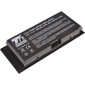Baterie T6 Power Dell Precision M6700, M6800, M4800, 7800mAh, 87Wh, 9cell NBDE0138