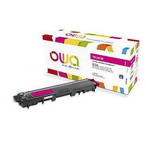 OWA Armor toner kompatibilní s Brother TN-247M, 2300st, červená/magenta K18603OW