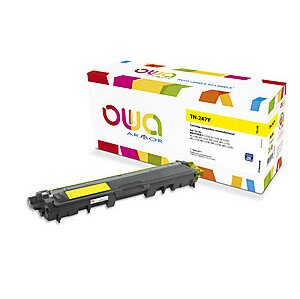 OWA Armor toner kompatibilní s Brother TN-247Y, 2300st, žlutá/yellow K18604OW