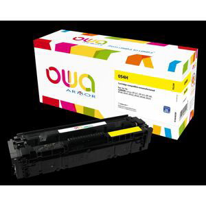 OWA Armor toner kompatibilní s Canon CRG-054H Y, 2300st, žlutá/yellow K18640OW