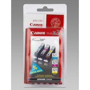 Canon pack CLI-521 C/M/Y 2934B010