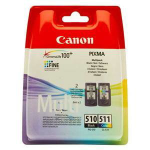 Canon PG-510 + CL-511 Multipack - originálny 2970B010