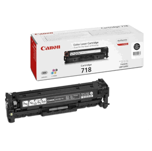 Canon toner CRG-718BK, černy 2662B002