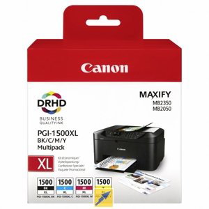 Canon PGI-1500XL C/M/Y/BK Multipack - originálny 9182B004