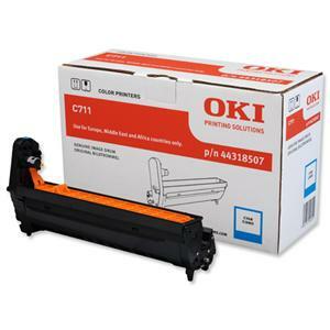 OKI Obraz. válec pro cyan toner do C711 20K 44318507