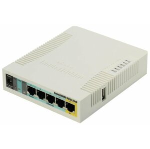 Routerboard MikroTik RB951Ui-2HnD 5x LAN, 1x 2,4GHz, 802.11n L4 RB951Ui-2HnD