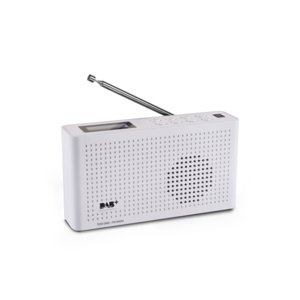 OPTICUM prenosné rádio DAB+/FM TON3 biele