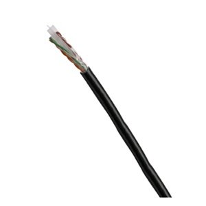 DATACOM UTP drôt CAT6 PE 500m box čierny OUTDOOR 1128