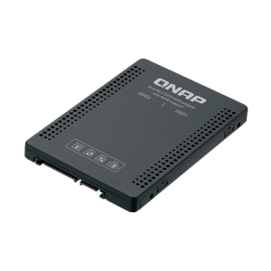 QNAP adaptér QDA-A2MAR (2x M.2 SSD SATA sloty v 2,5'' SATA rámečku) QDA-A2MAR
