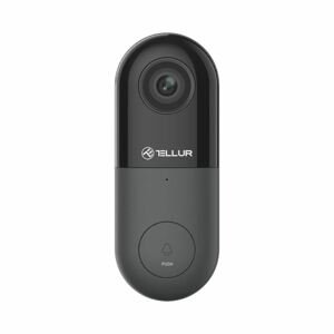 NONAME Tellur Video DoorBell WiFi, 1080P, PIR, Wired, Black TLL331251