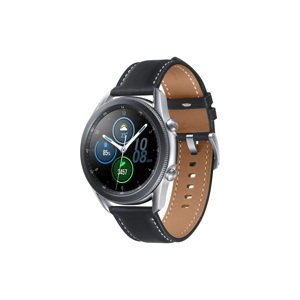 Samsung Galaxy Watch 3/45mm/Silver/Elegant Band/Black SM-R840NZSAEUE