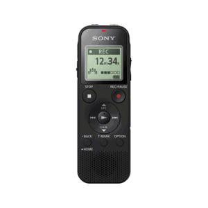 Sony dig. diktafón ICD-PX470, čierny, 4GB, PC ICDPX470.CE7