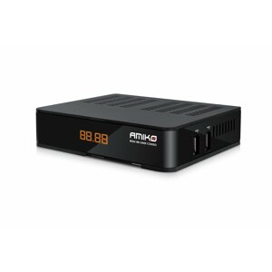 AMIKO Mini 4K UHD Combo - DVB-S2/T2/C přijímač