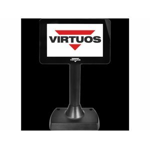 7'' LCD barevný zákaznický displej Virtuos SD700F, USB, černý EJG1007