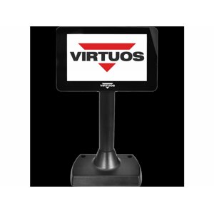 7'' LCD farebný zákaznícky displej Virtuos SD700F, USB, čierny EJG1007