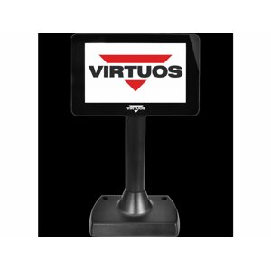 7'' LCD barevný zákaznický displej Virtuos SD700F, USB, černý EJG1007