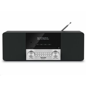 TechniSat DIGITRADIO 3 DAB+ /čierna/strieborná/