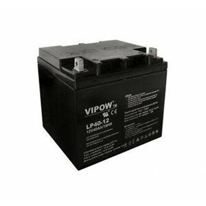 Kemot Olovená batéria 12V / 40Ah VIPOW bezúdržbová batéria