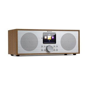 Auna Silver Star Stereo, internetové DAB+/FM rádio, WiFi, BT, DAB+/FM, dub