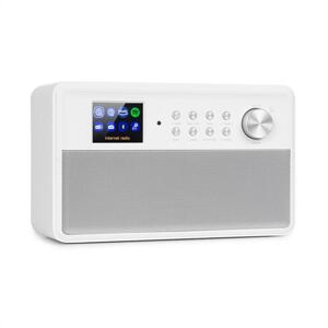 Auna Connect Link, inteligentné rádio, IR/DAB+/FM, Spotify, BT, 2,4" HCC displej, biele