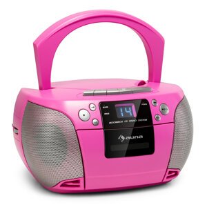 Auna Harper, CD rádiomagnetofón, CD prehrávač, bluetooth, kazety, FM, AUX, USB