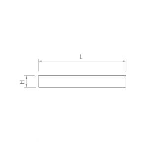 LED panel Fueva 5 IP20 830 mosadz 28,5 x 28,5 cm