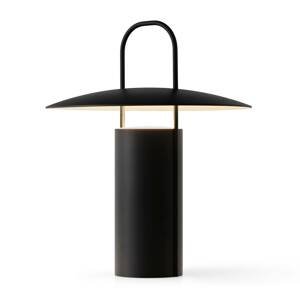 Menu Ray stolová LED lampa, prenosná, čierna
