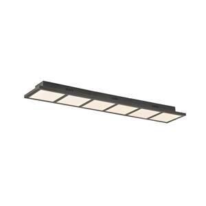 Lindby Raymie stropné LED svetlo, dĺžka 84 cm RGBW