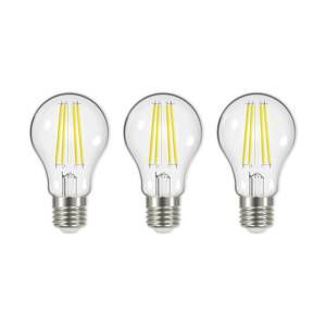 LED filament E27 5W 3000K 1 060lm číra súprava 3ks