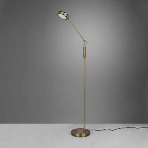 LED lampa Franklin, snímačový stmievač, mosadz