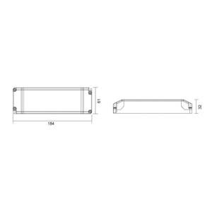 LED budič Basic, CV, Q8H-24-75W