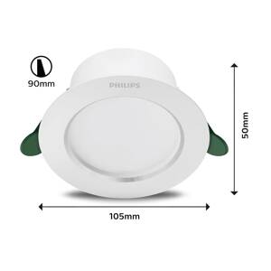 Philips Diamond Cut LED svetlá 10,5 cm 2,2 W 840