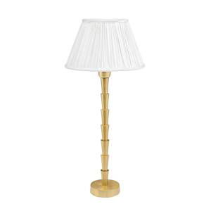 PR Home Chloe stolová lampa zlatá/offwhite