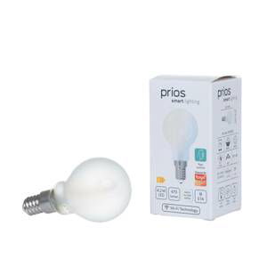 Prios LED kvapka E14 4,2W WLAN matná, sada 3ks