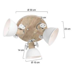 Stropné bodové svetlá Gearwood, 3-pl. okrúhle