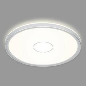 Stropné LED svietidlo Free, Ø 29 cm, striebro