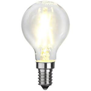 LED kvapková žiarovka E14 P45 2 W 2700K filament