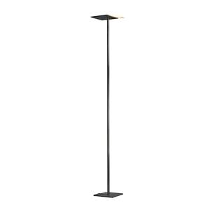 Bopp Flat stojaca LED lampa, stmievač antracit