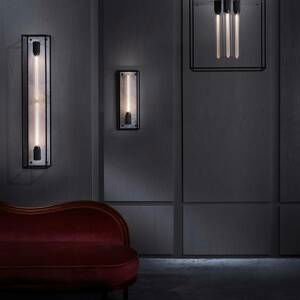 Buster + Punch Caged Wall large LED mramor biela