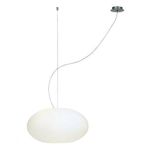 Casablanca Aih závesná lampa 38 cm biela lesklá