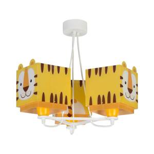 Detská závesná lampa Little Tiger, 3-plameňová