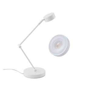 Stolná lampa Jyla, biela, GX53, 2700K