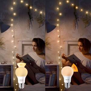 Philips SceneSwitch E27 8W LED žiarovka 2 700K matná