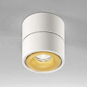 Egger Clippo stropné LED, bielo-zlaté, 2 700 K