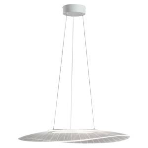 Závesné LED svietidlo Vela biela oválne 78cmx55cm