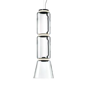 FLOS Noctambule závesná lampa 2 Low Cylinders&Cone