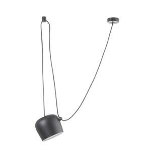 FLOS Aim Small LED závesná lampa, čierna